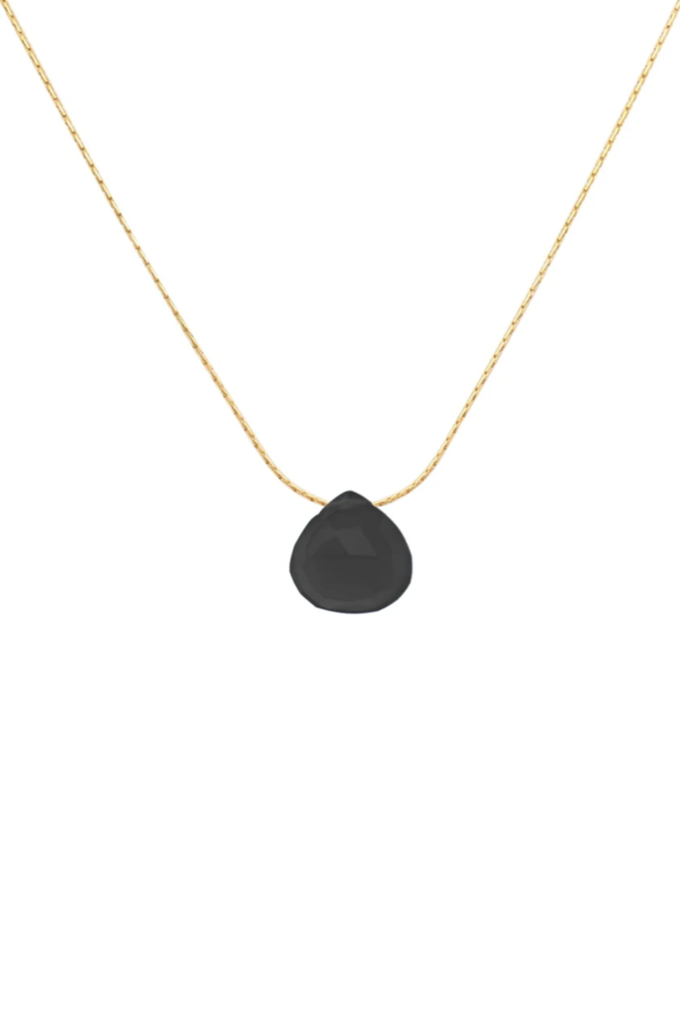 Black Chalcedony Necklace