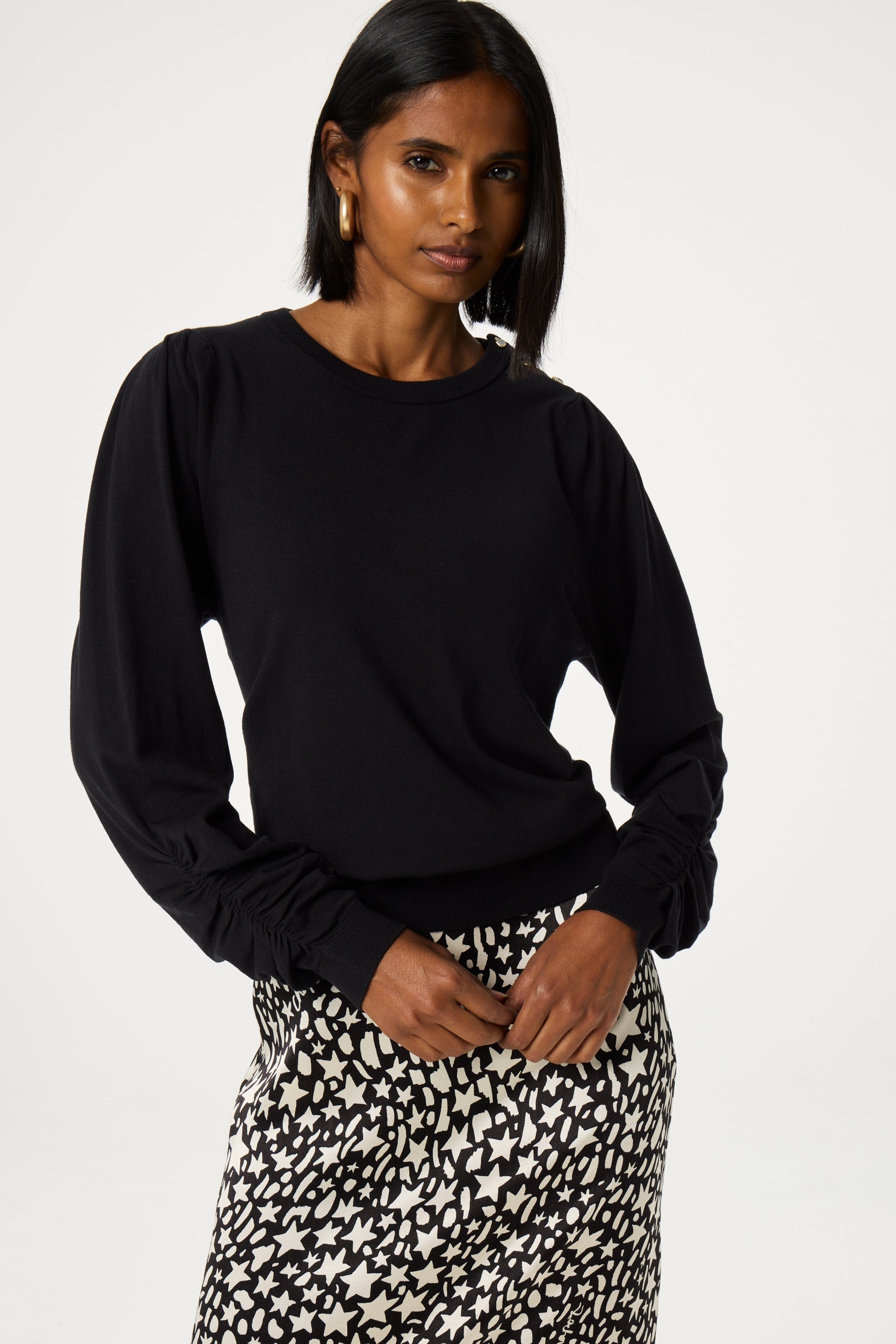 Molly Scrunch Pullover