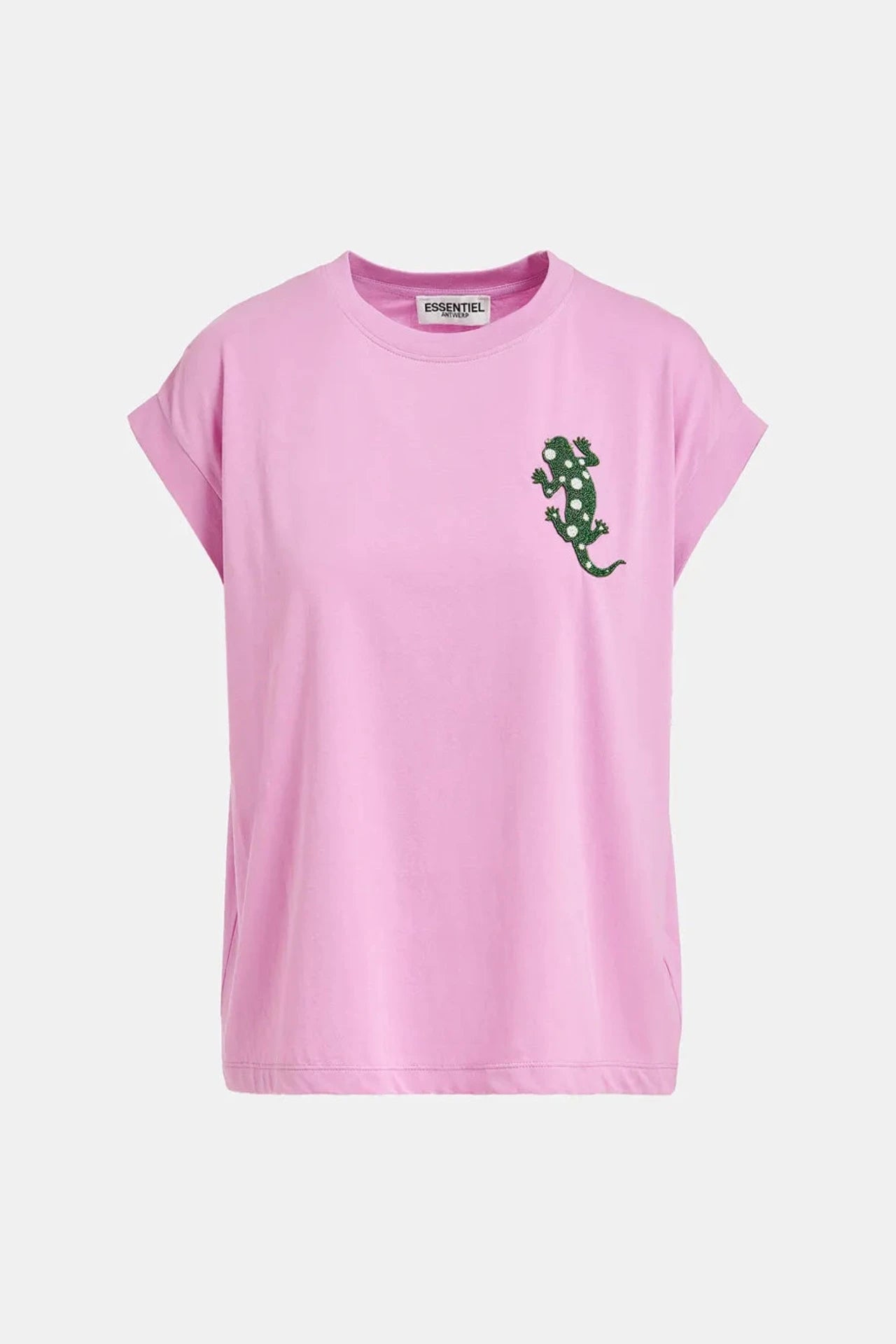 Fountain Embroidered  T Shirt