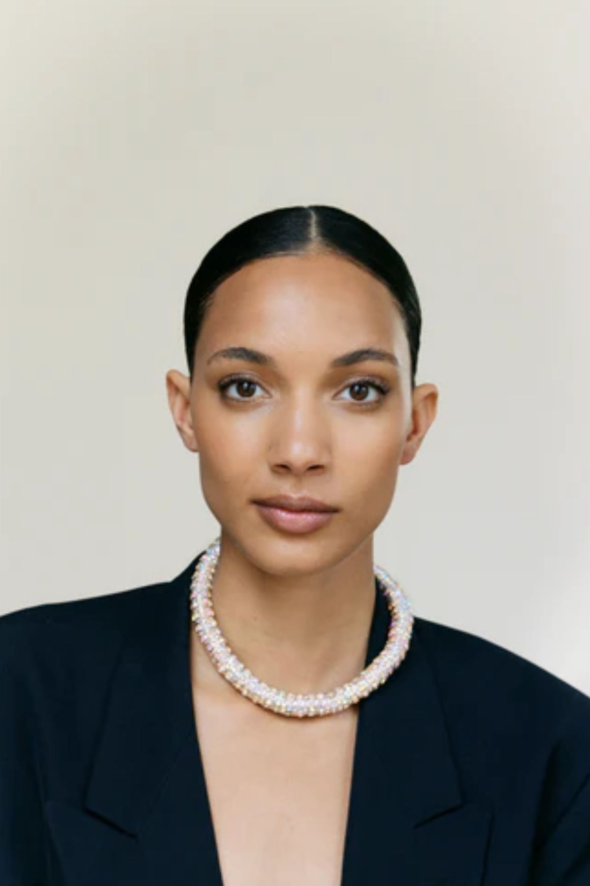 Fat  Golden Diamond Necklace