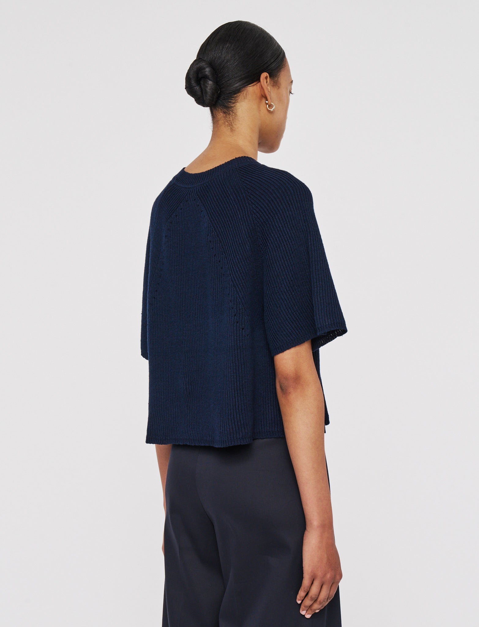 Rd Nk  Linen Top