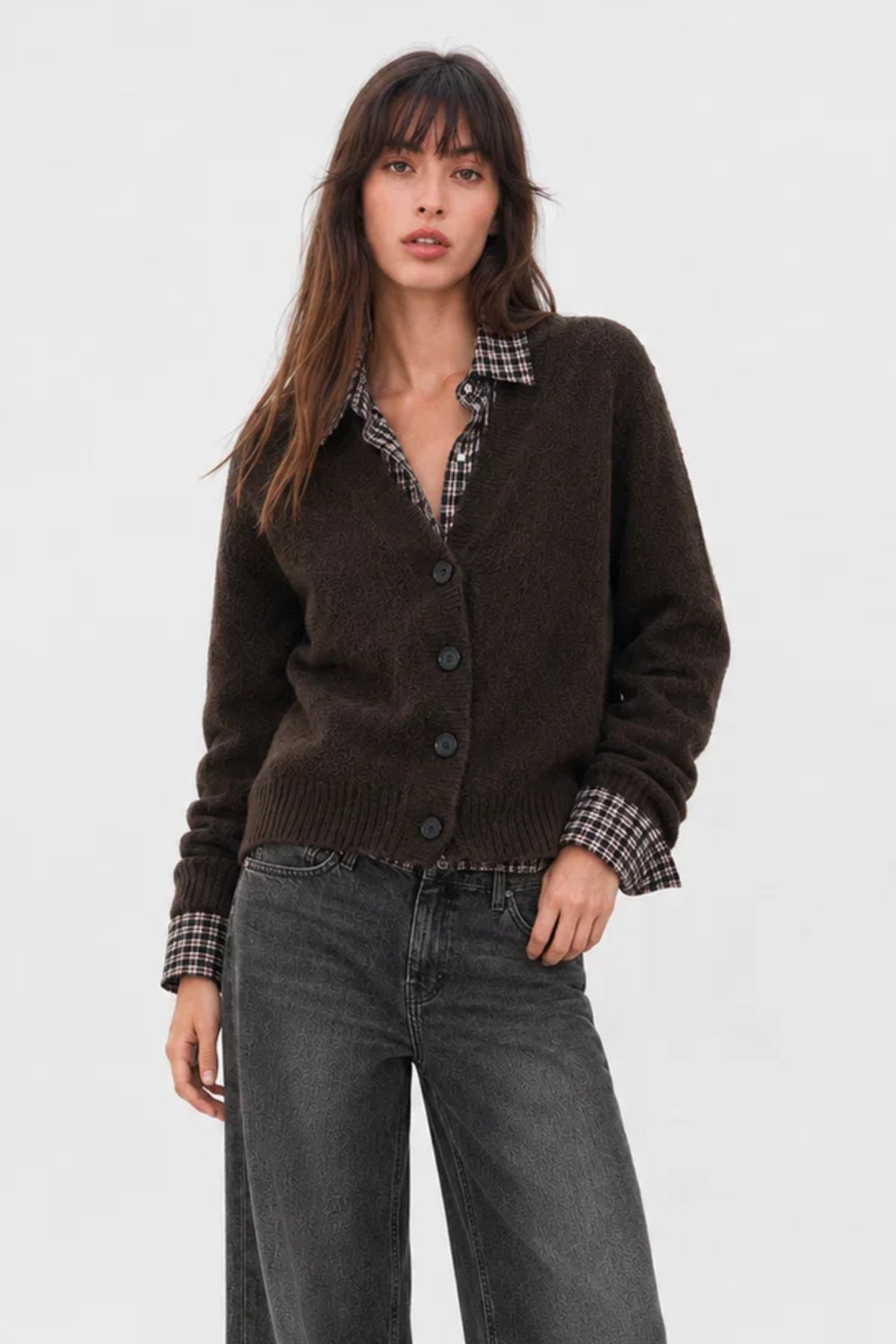 Brushed Cardigan