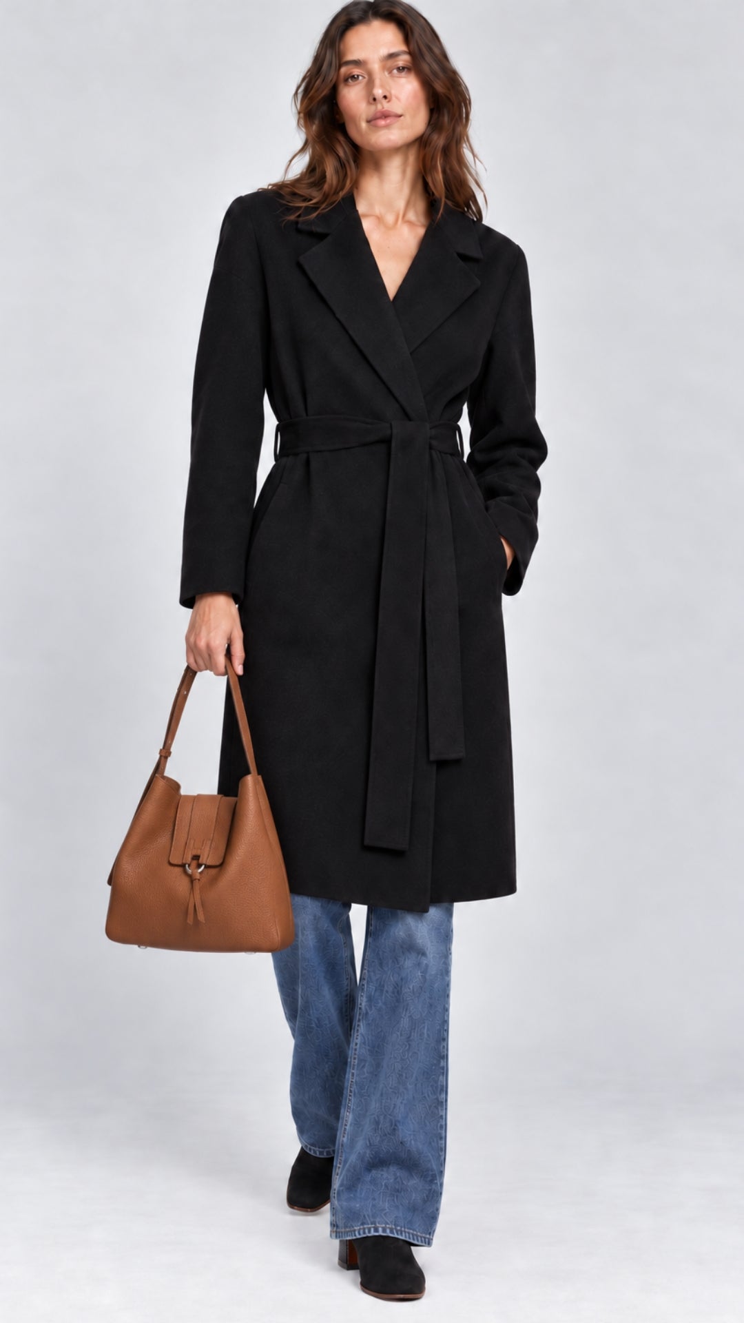 Cenda Long Dbl Face Cashmere Coat