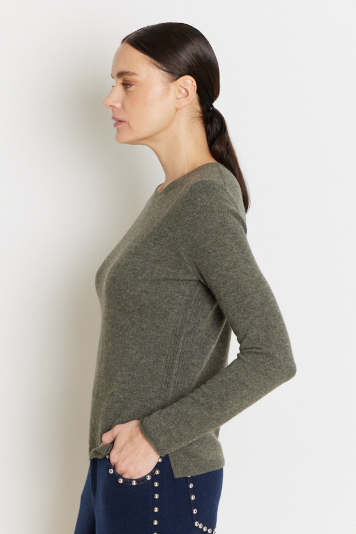 Becka Round Classic Sweater