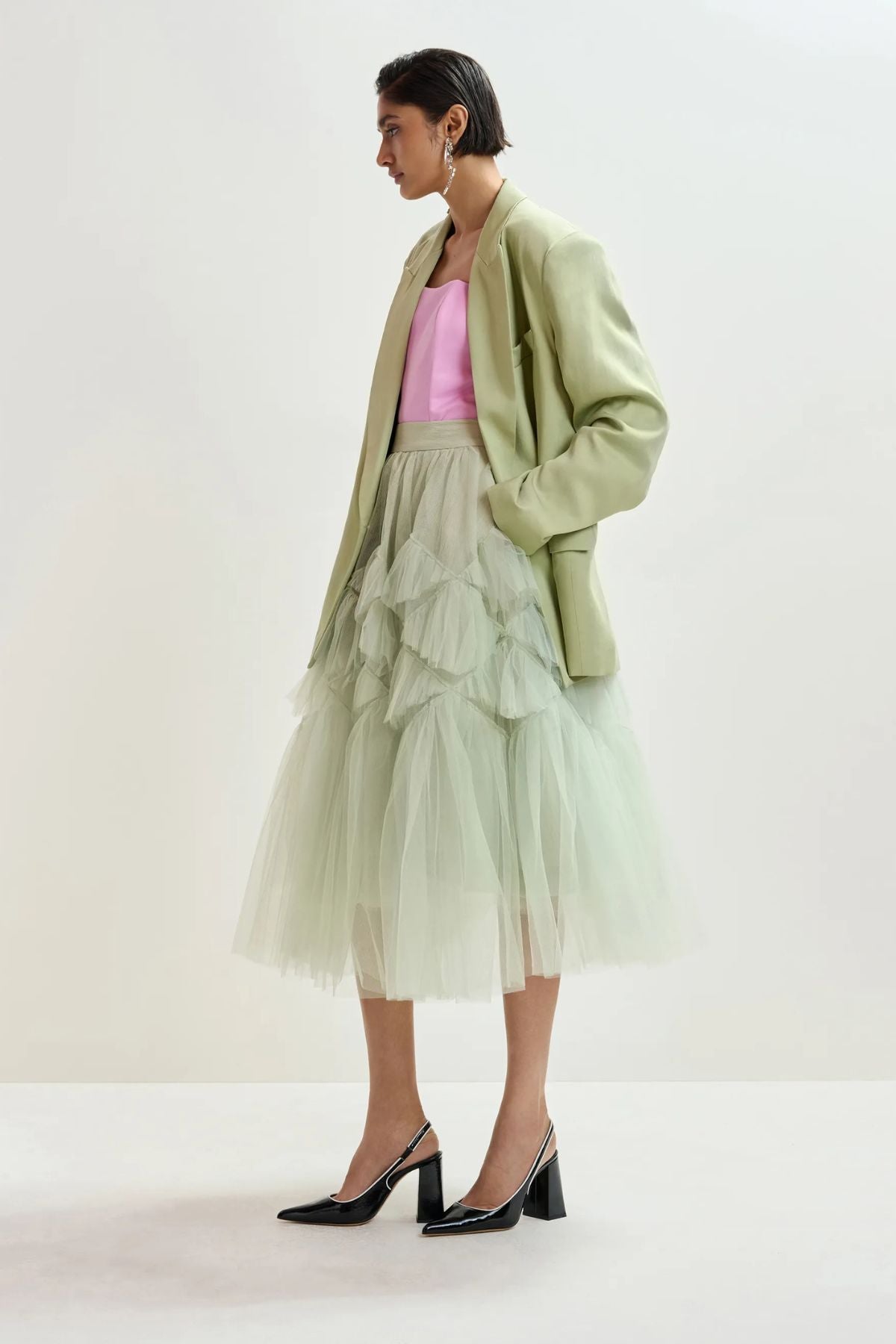 Jacie Voluminous Tulle Skirt