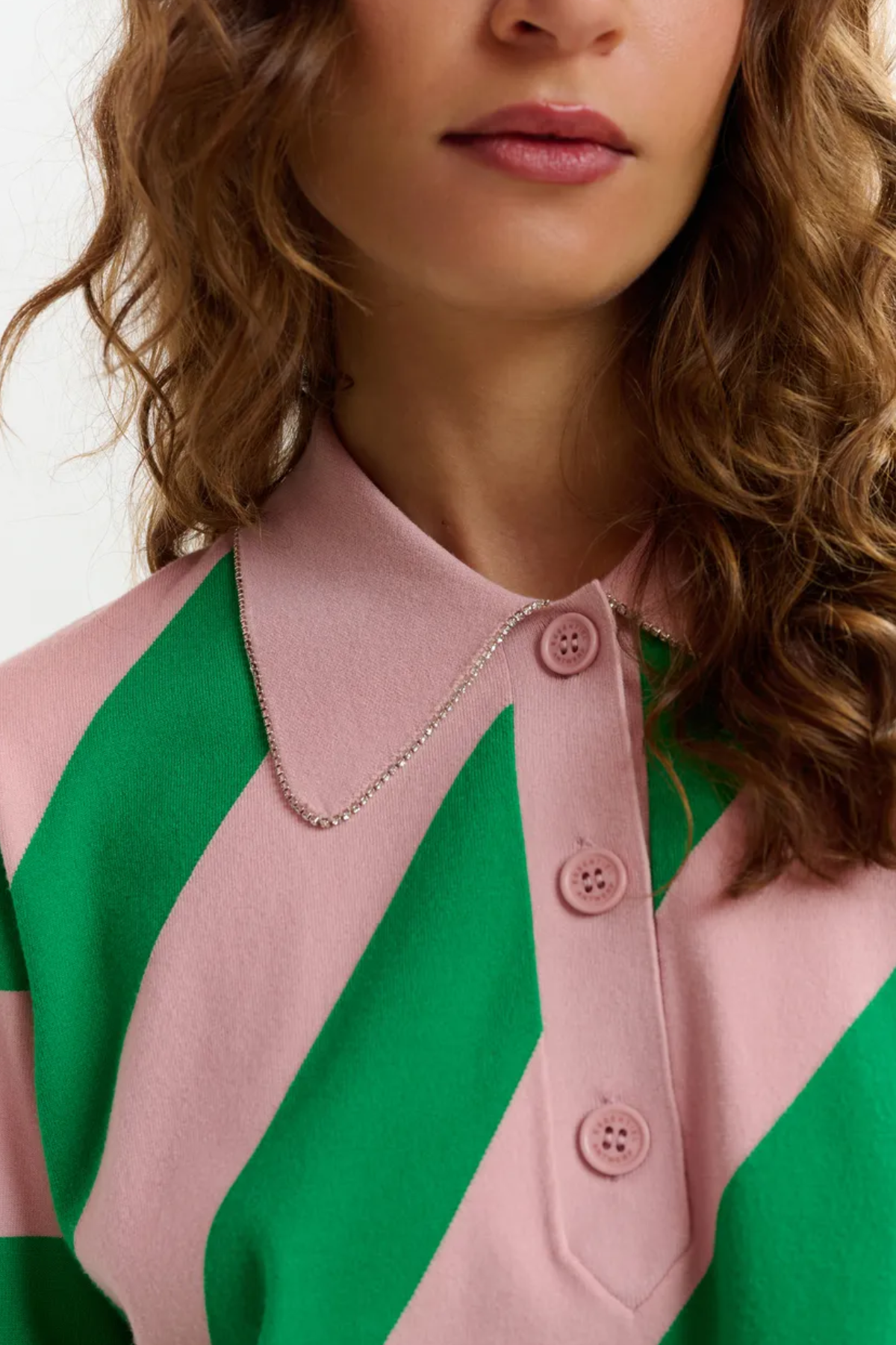 Joram Striped Knit Polo