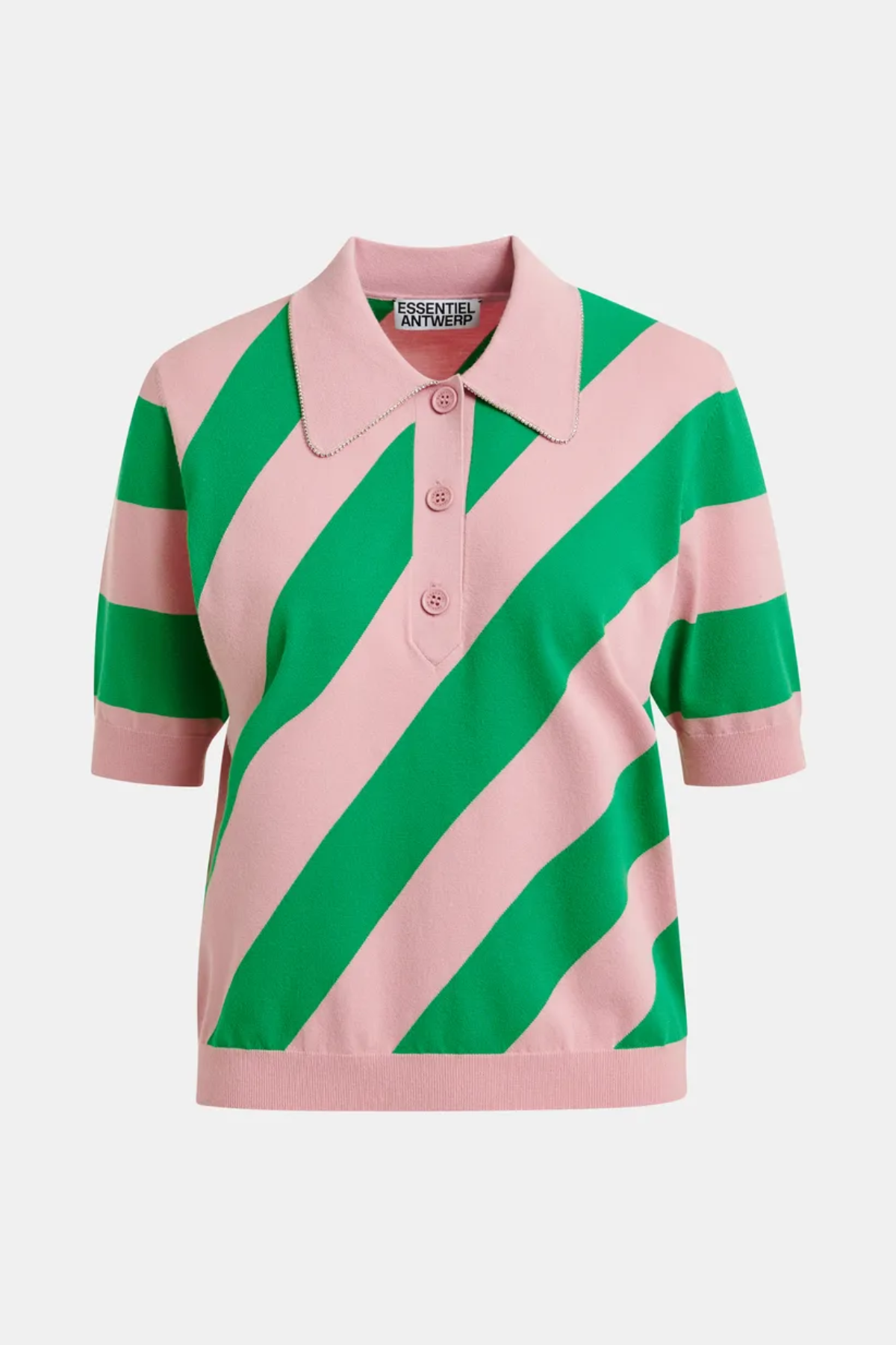 Joram Striped Knit Polo