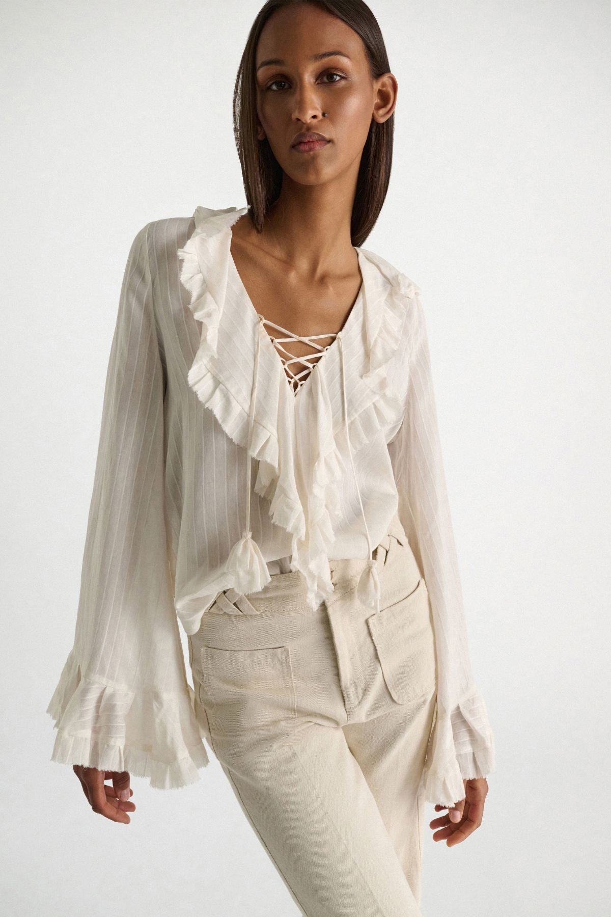 Soft Stripes Blouse