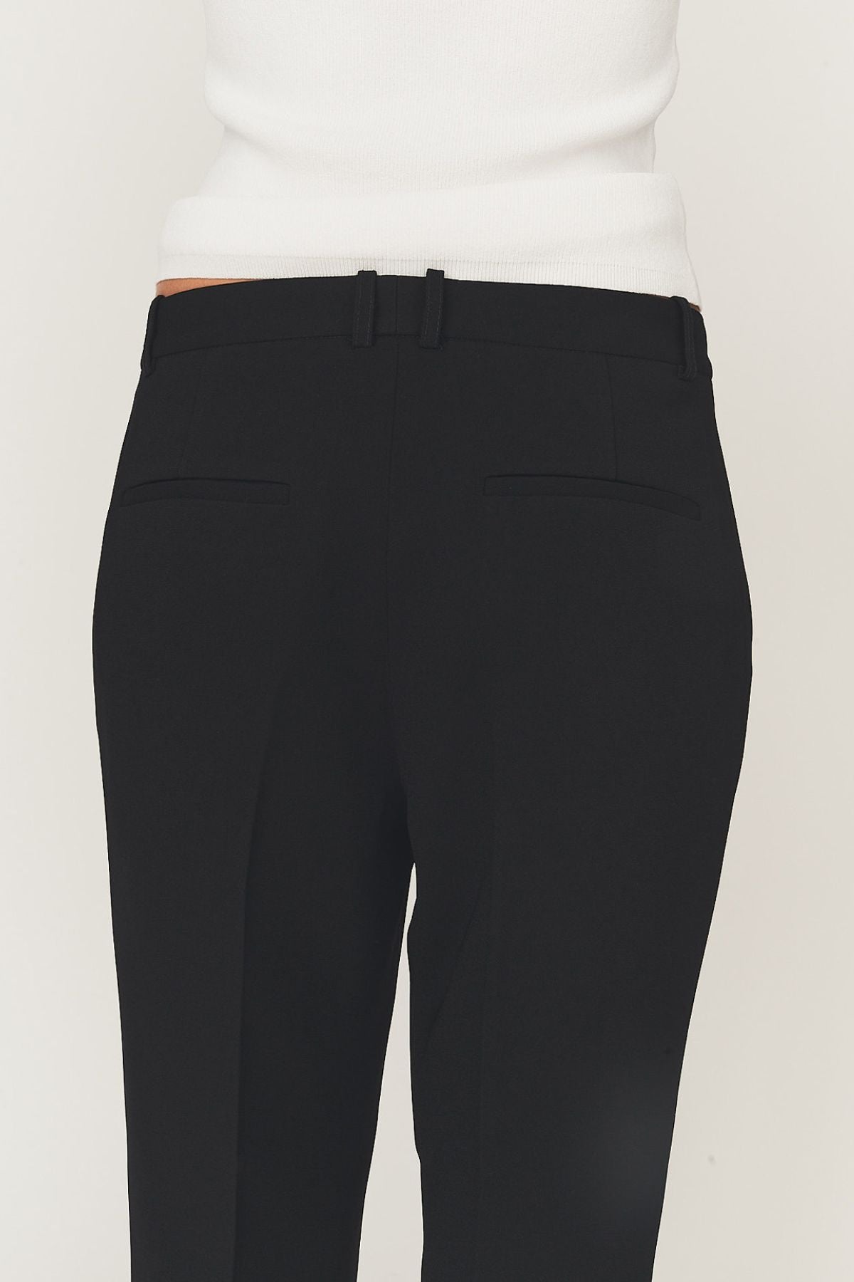 Crepe Wide Pants