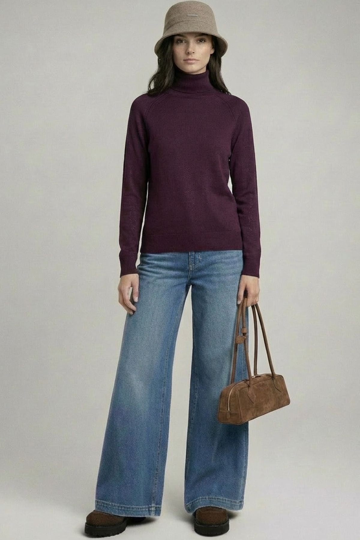 Beth  Neck Sweater