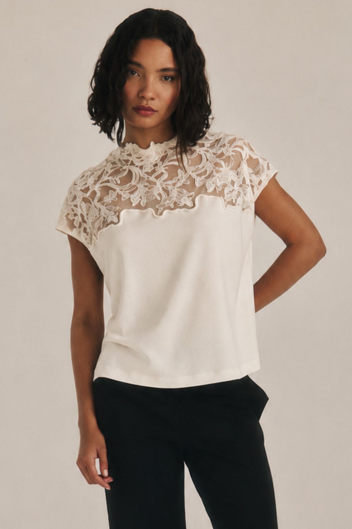 Embroidered Top