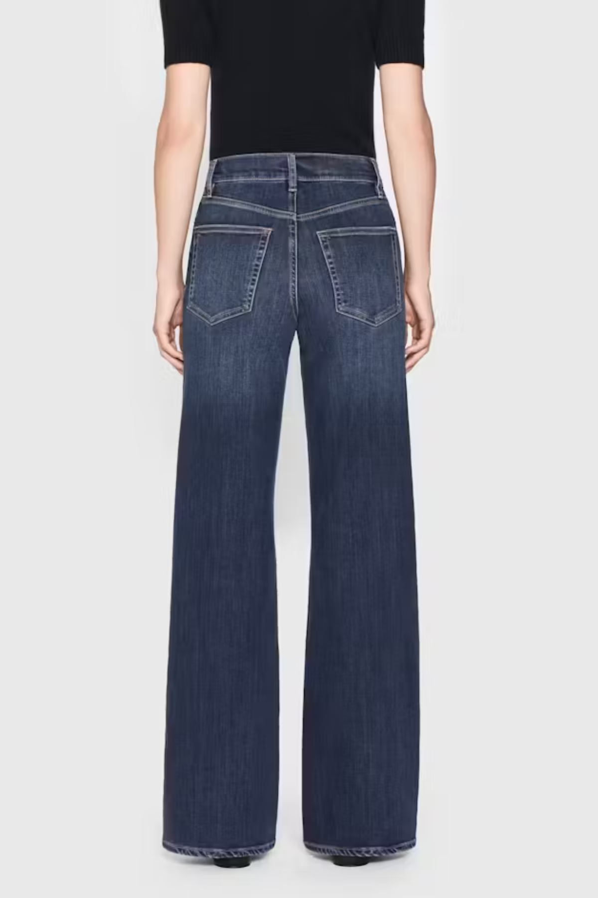 Le Slim Palazzo Long Jeans