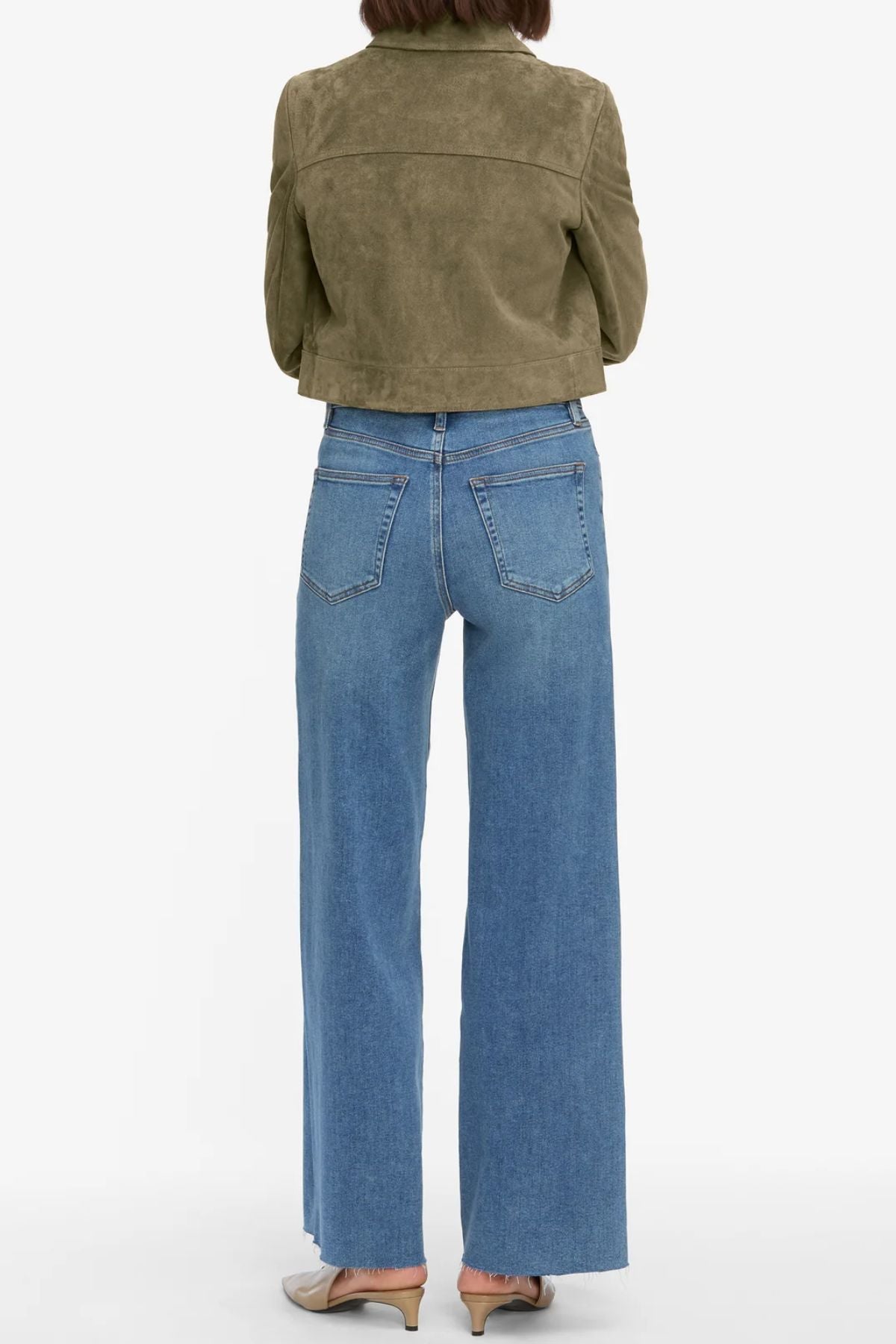 Le Slim Palazzo Jeans