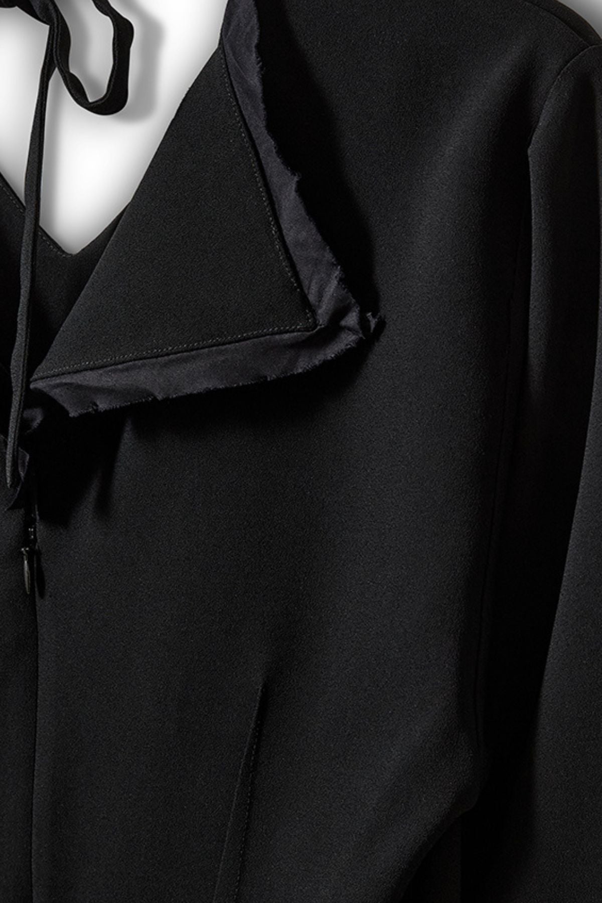 Crepe Back Dress