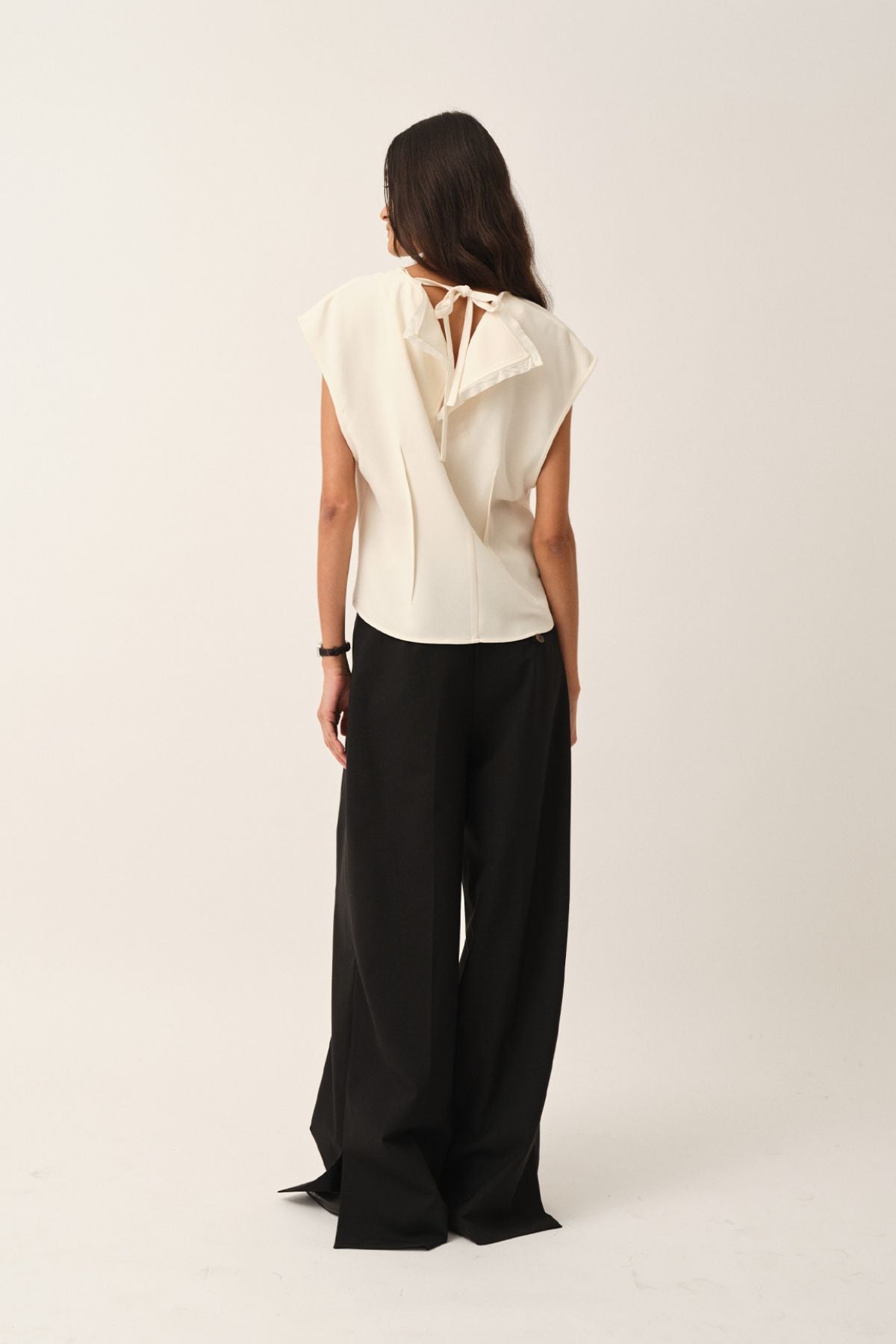 Crepe Back Blouse