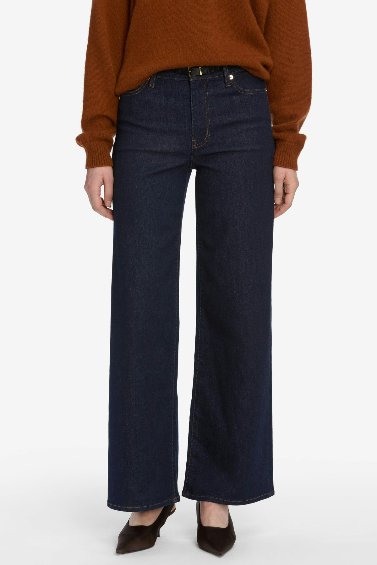 Le Slim Palazzo Jeans