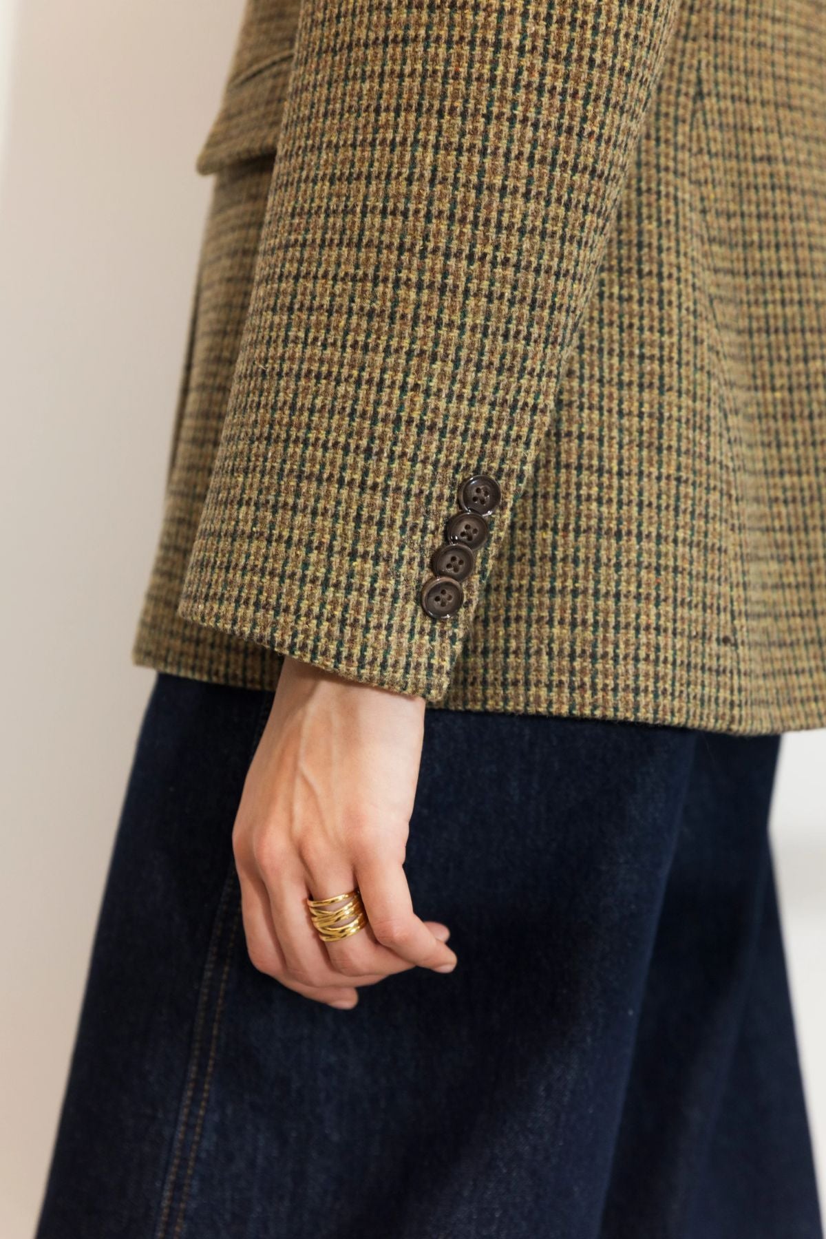 Brook Houndstooth Blazer