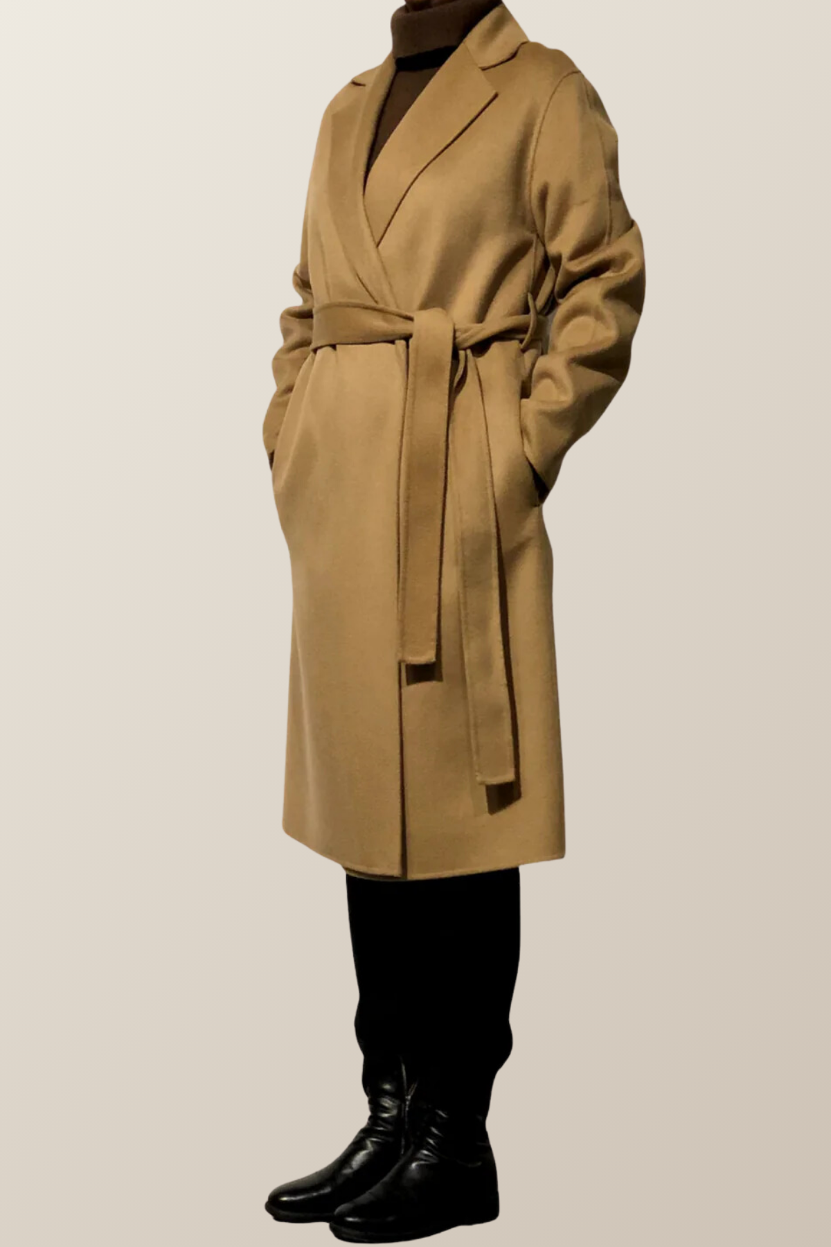 Cenda Dbl Face Cashmere Long Coat