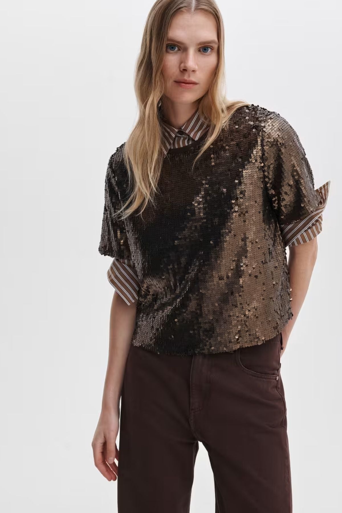 Lucy Sequins Top