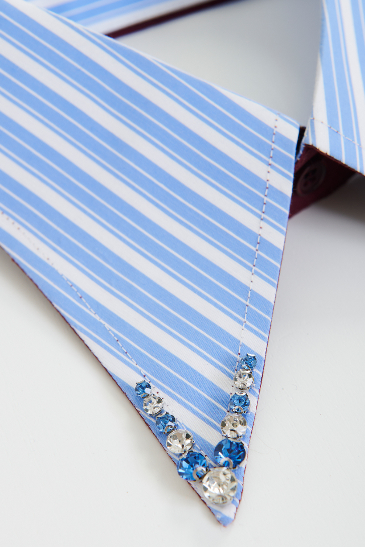 Iplain Rhinestone Collar