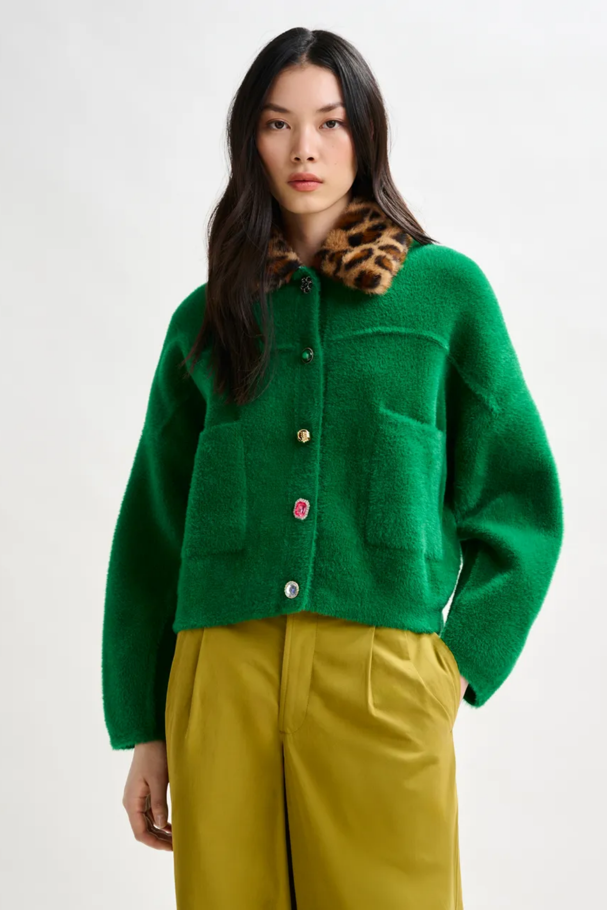 Intention Jacket With Collar
