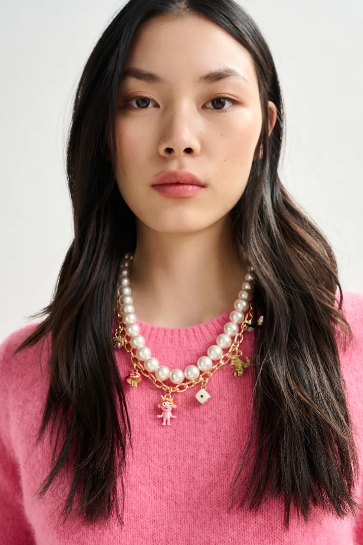 Imany Necklace With Charms