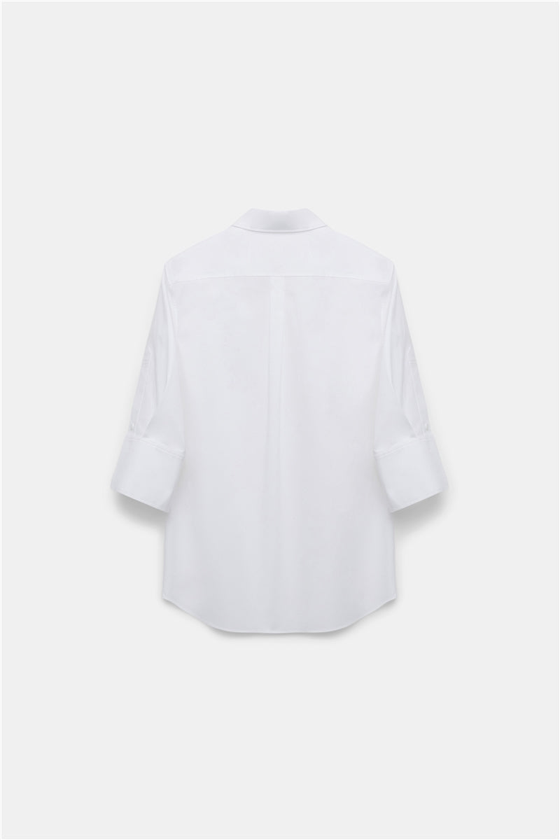 Poplin Power Blouse