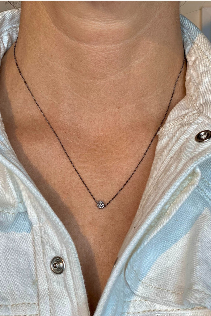 Double Disc Necklace