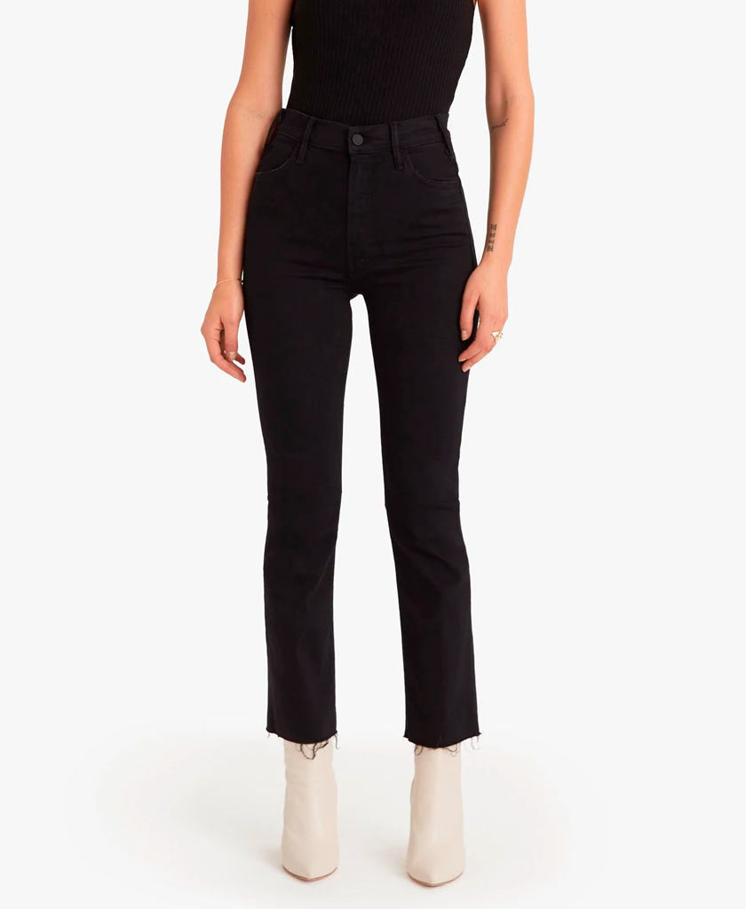 MOTHER  The Hustler Ankle Fray Jeans - saraclausin